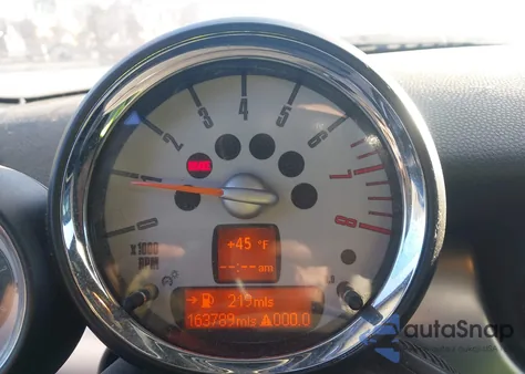 2010 Mini Cooper S из США, поврежденный, VIN WMWMS3C52ATY50858